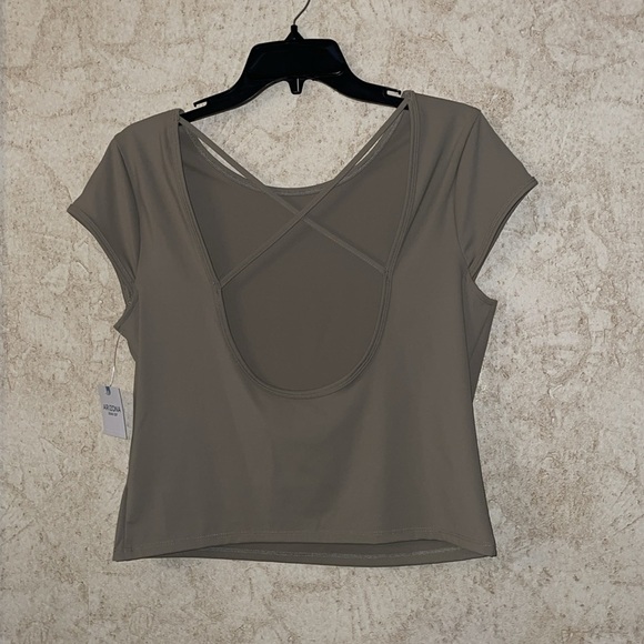 Arizona Womens Juniors Round Neck Short Sleeve T-Shirt - Picture 4 of 7